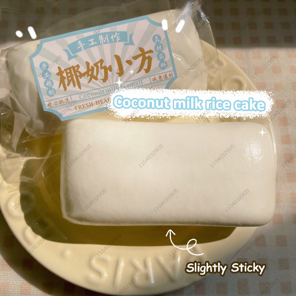 Squishy Coconut Rice Cake Slow Rising
