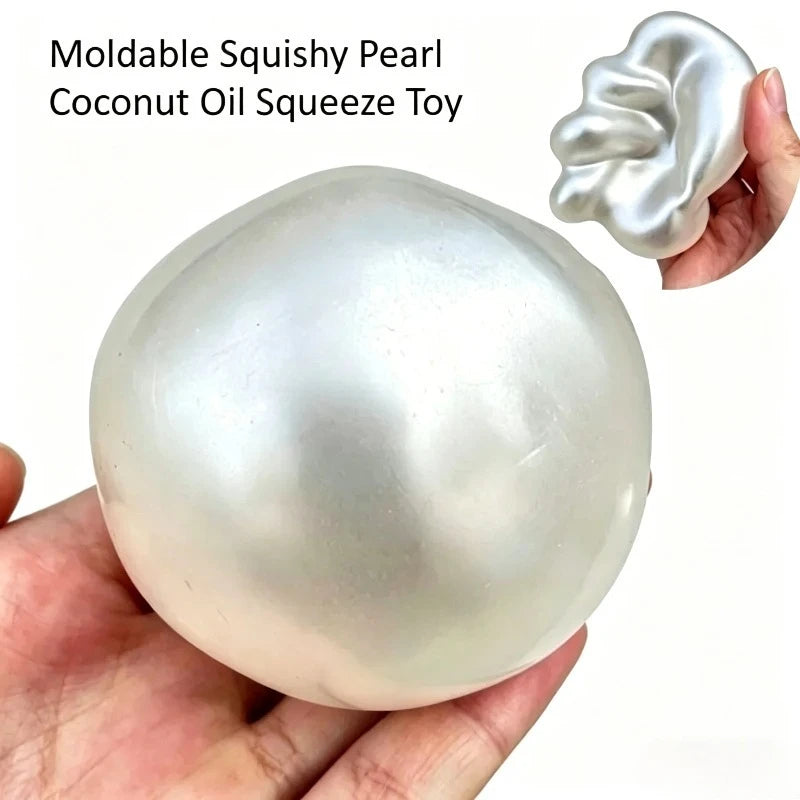 Moldable Squishy Pearl Coconut Oil