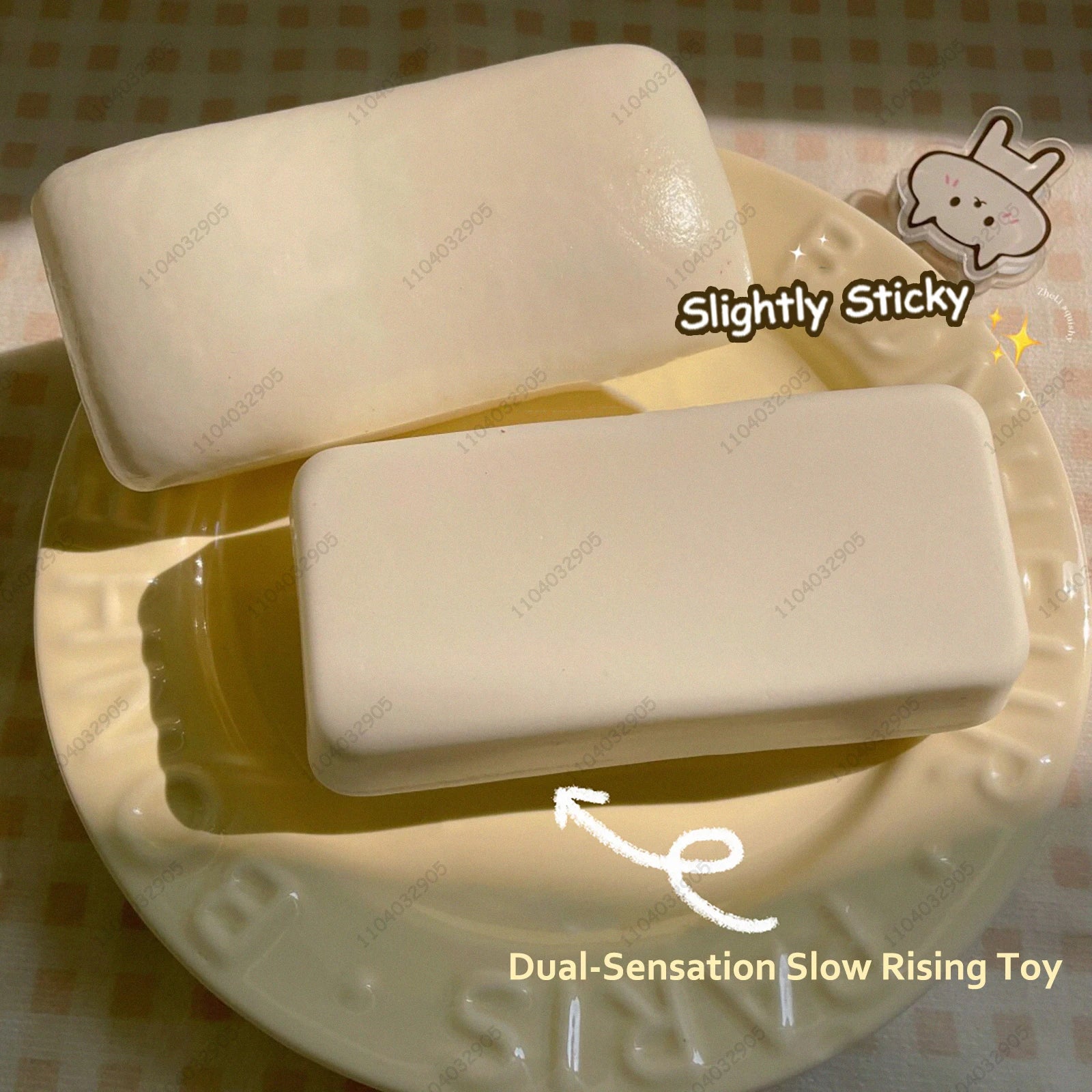 Squishy Coconut Rice Cake Slow Rising
