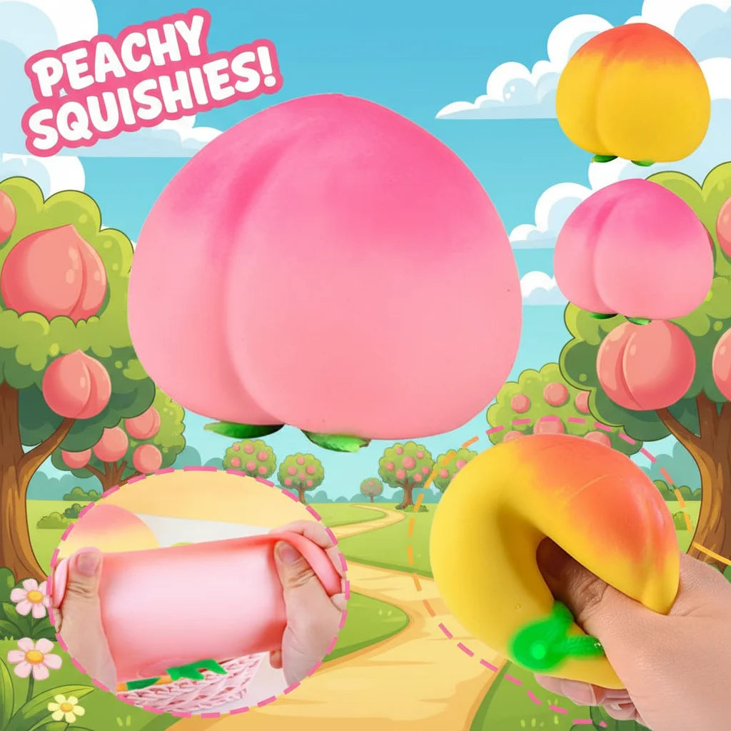 Super Jumbo Peach Squish Cream Scented