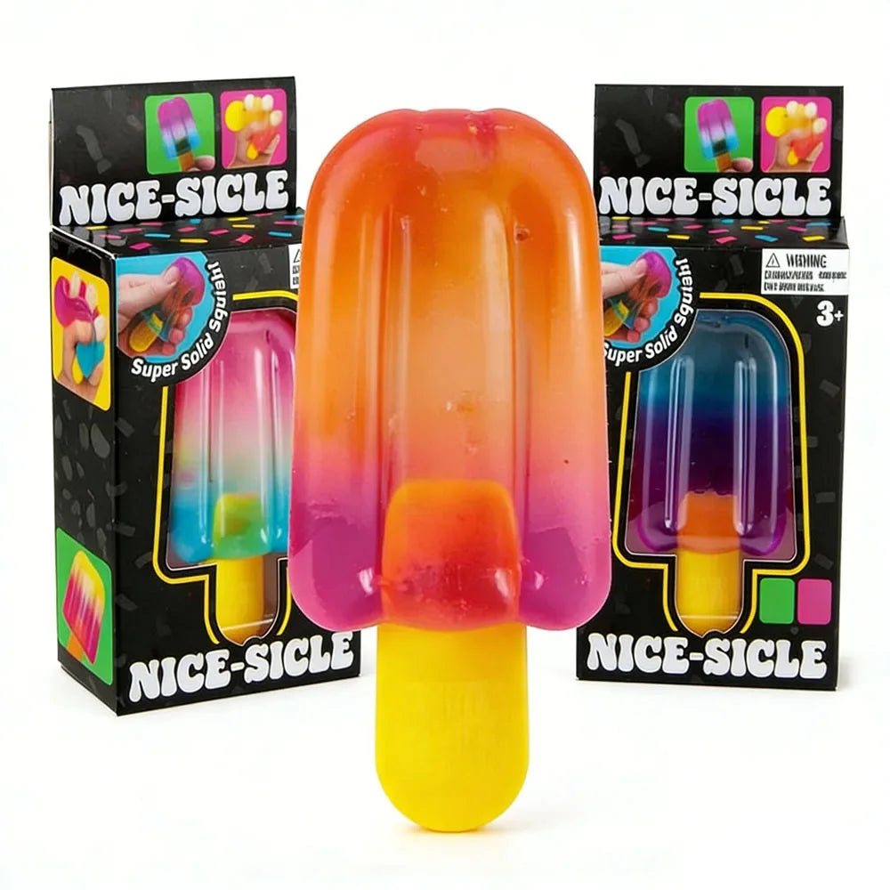 Summer Ice Cream Squishy Slow Rising Food Squeeze Toy for Stress Relief Aesthetic Dessert Decor Party Favors Sensory Toy
